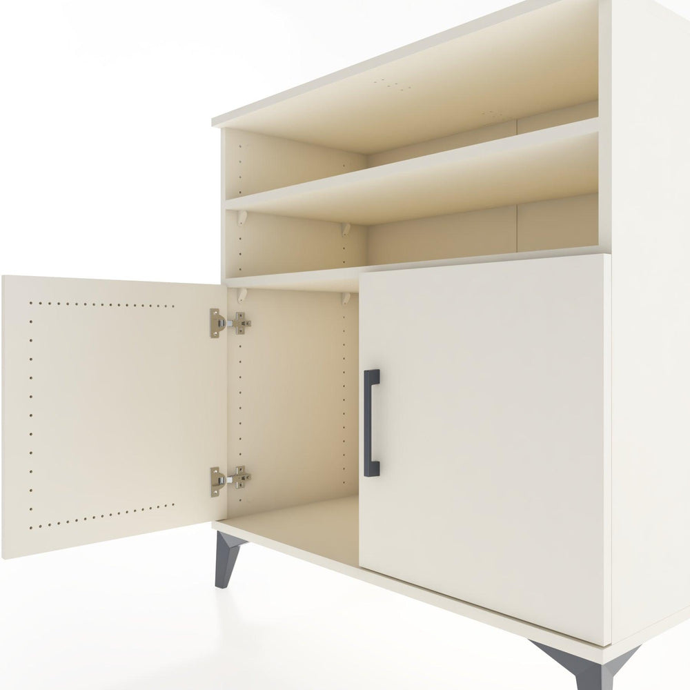 Woodntry Modular Dresser Moonstone 88x44x84 cm with Cover and Shelf KR39-1