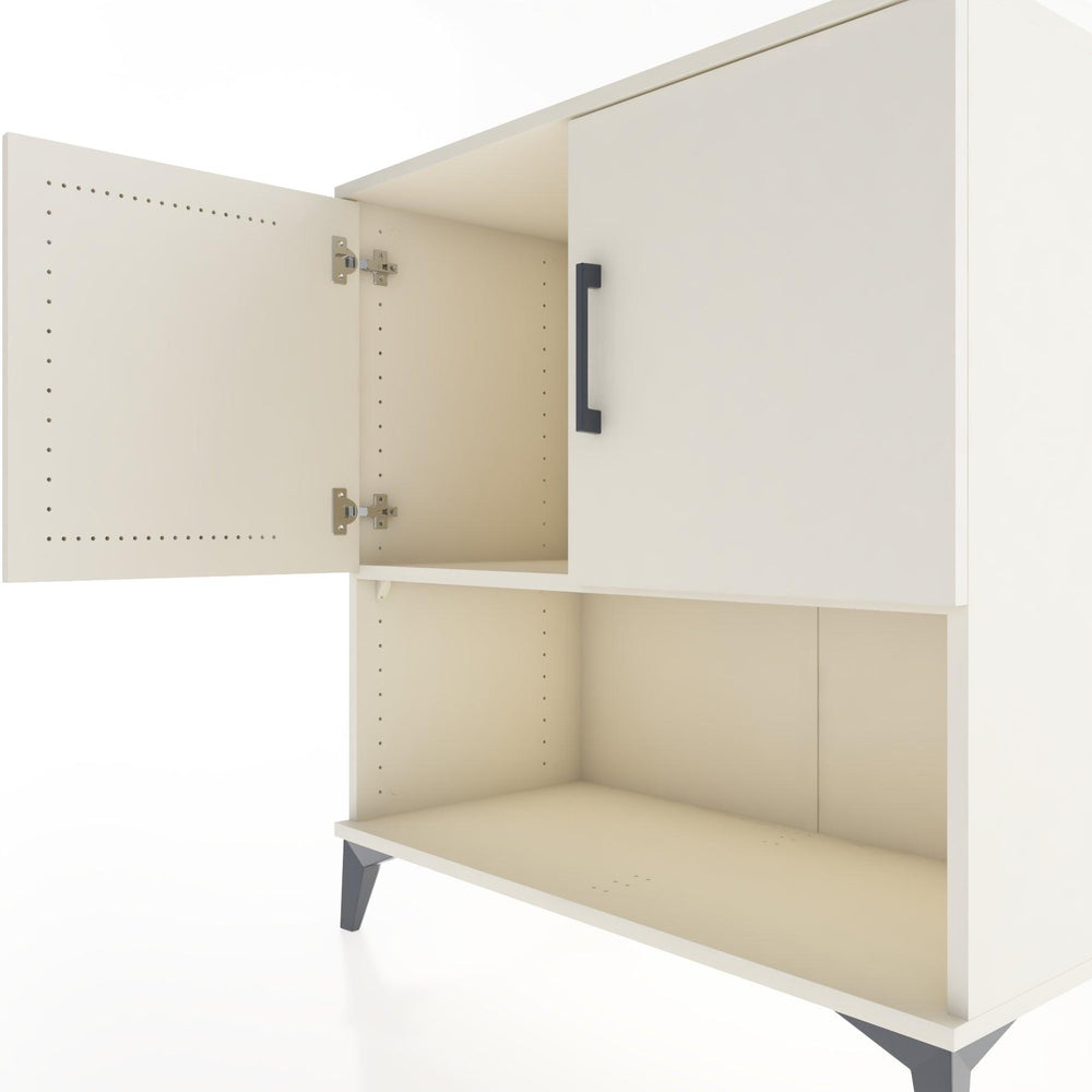 Woodntry Modular Dresser Moonstone 88x44x84 cm with Cover and Shelf KR45-1