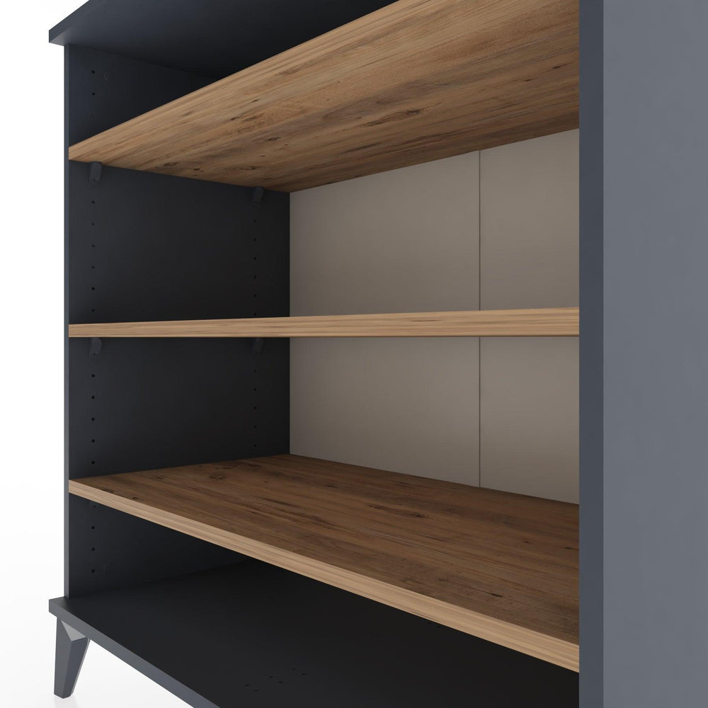 Woodntry Modular Dresser Anthracite 88x44x84 cm Shelf R123-2