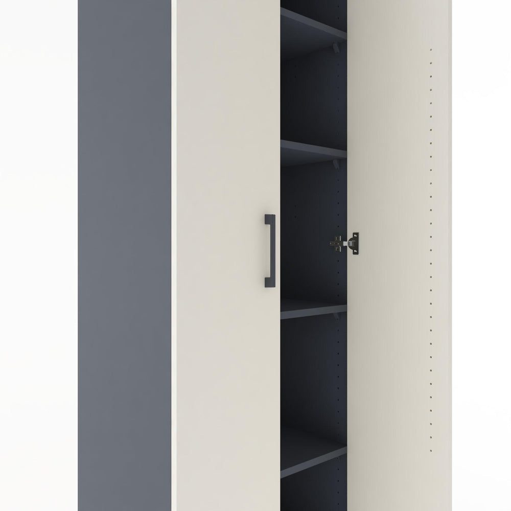 Woodntry Modüler Dolap Antrasit 60x44x170 cm Kapaklı K9-2