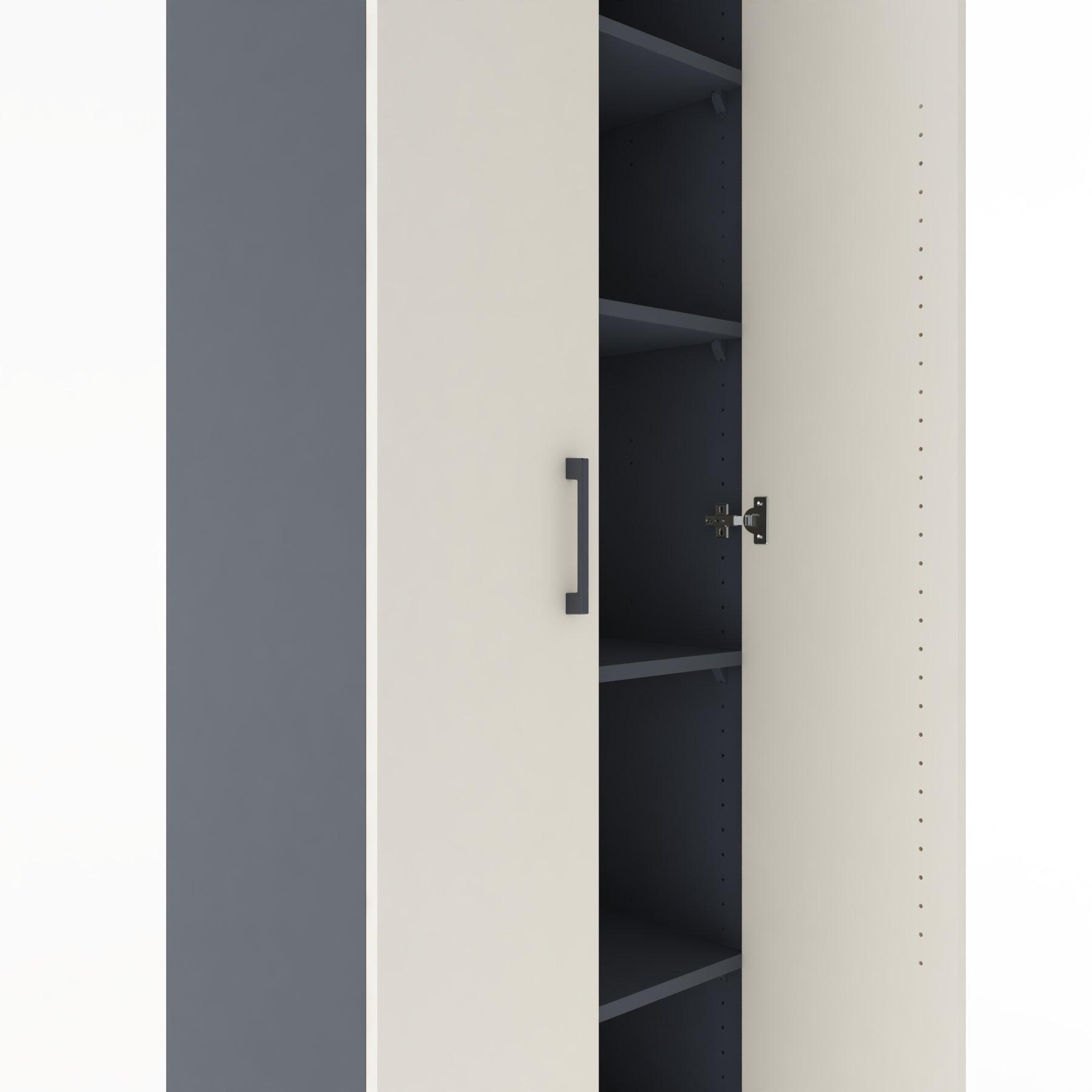 Woodntry Modular Cabinet Anthracite 60x44x170 cm with Cover K9-2