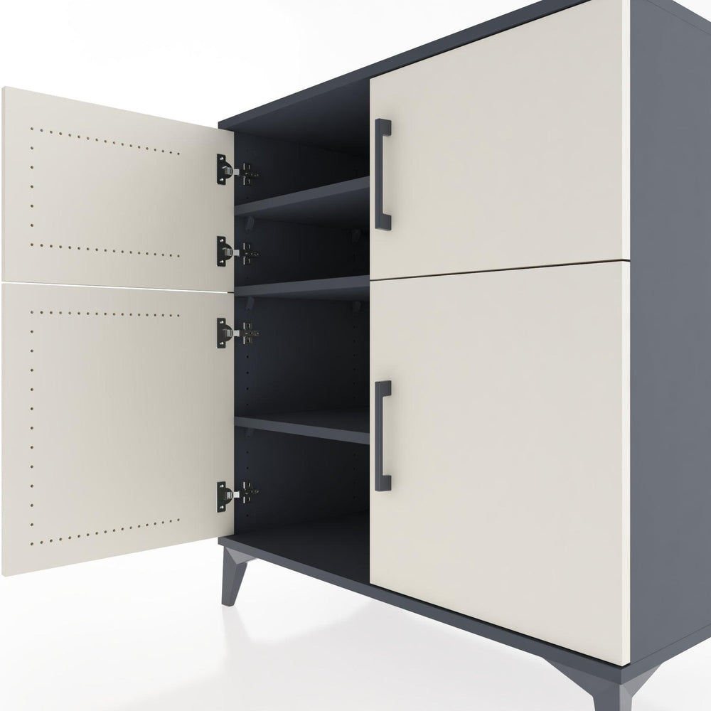 Woodntry Modular Dresser Anthracite 88x44x84 cm Covered K53-2