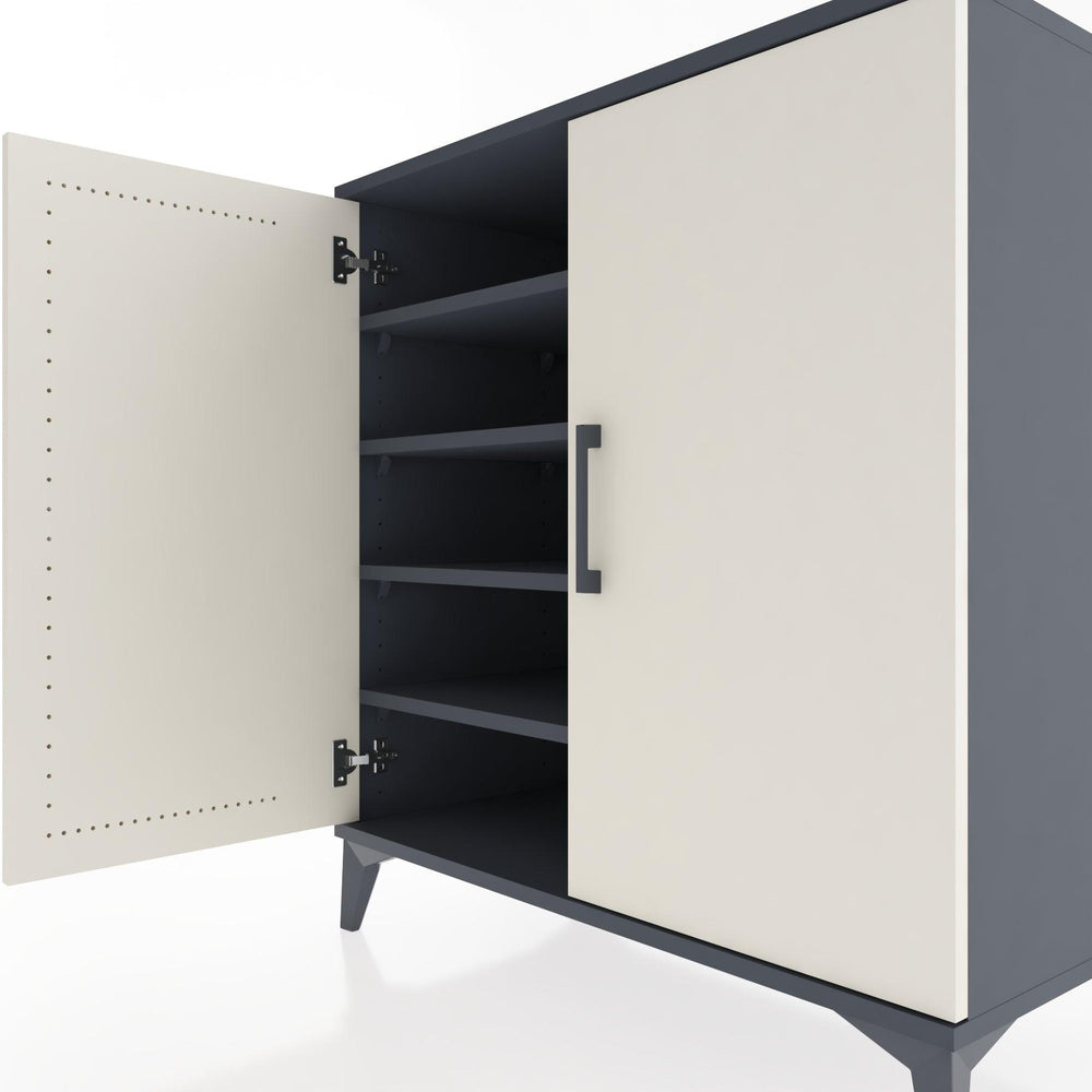 Woodntry Modular Dresser Anthracite 88x44x84 cm with Cover K86-2