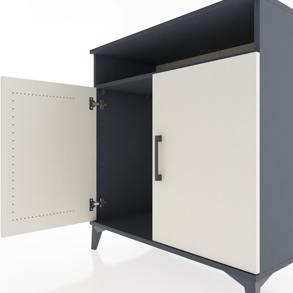 Woodntry Modular Dresser Anthracite 88x44x84 cm with Cover and Shelf KR85-2