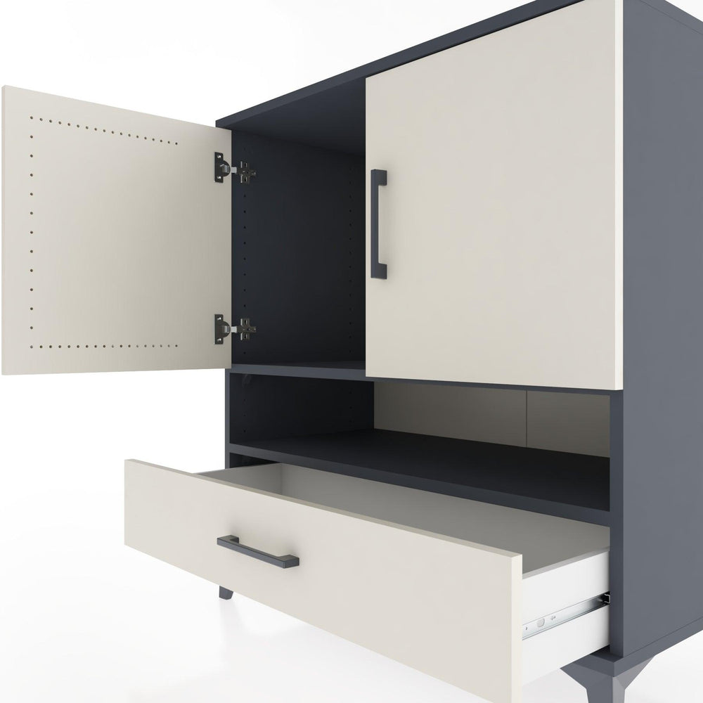 Woodntry Modular Dresser Anthracite 88x44x84 cm Functional F30-2