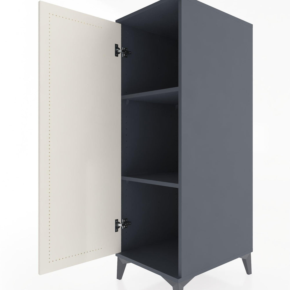 Woodntry Modular Cabinet Anthracite 44x59x122 cm with Door K1-2