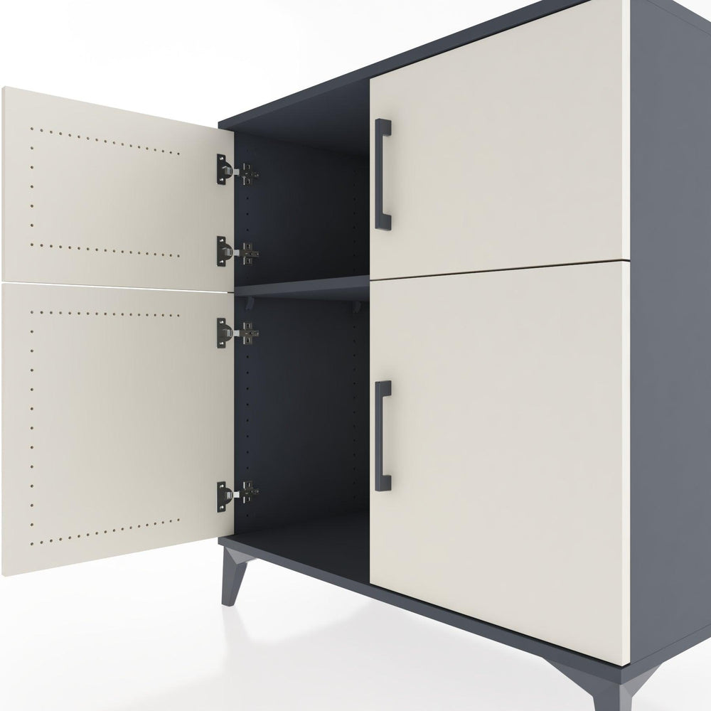 Woodntry Modular Dresser Anthracite 88x44x84 cm Covered K57-2