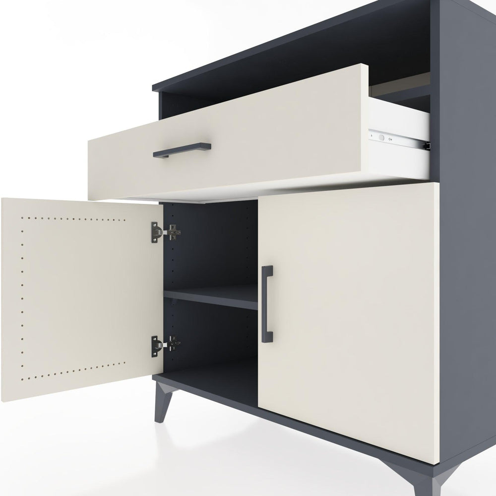 Woodntry Modular Dresser Anthracite 88x44x84 cm Functional F35-2