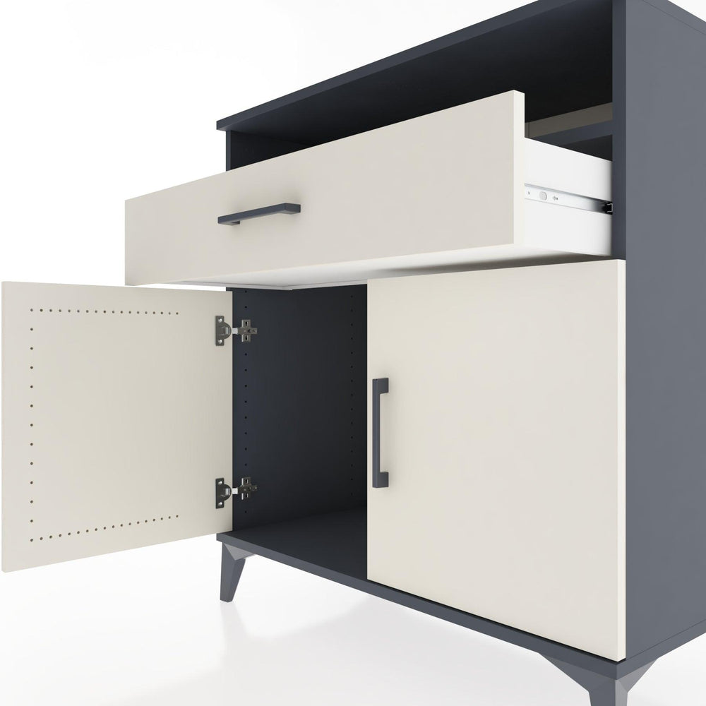 Woodntry Modular Dresser Anthracite 88x44x84 cm Functional F36-2