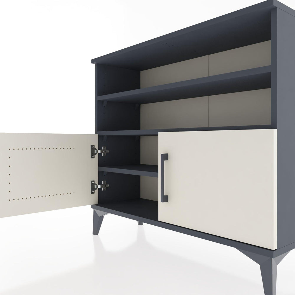 Woodntry Modüler Şifonyer Raf Çekmece Kapaklı 88x30x68 cm Çam - Woodntry