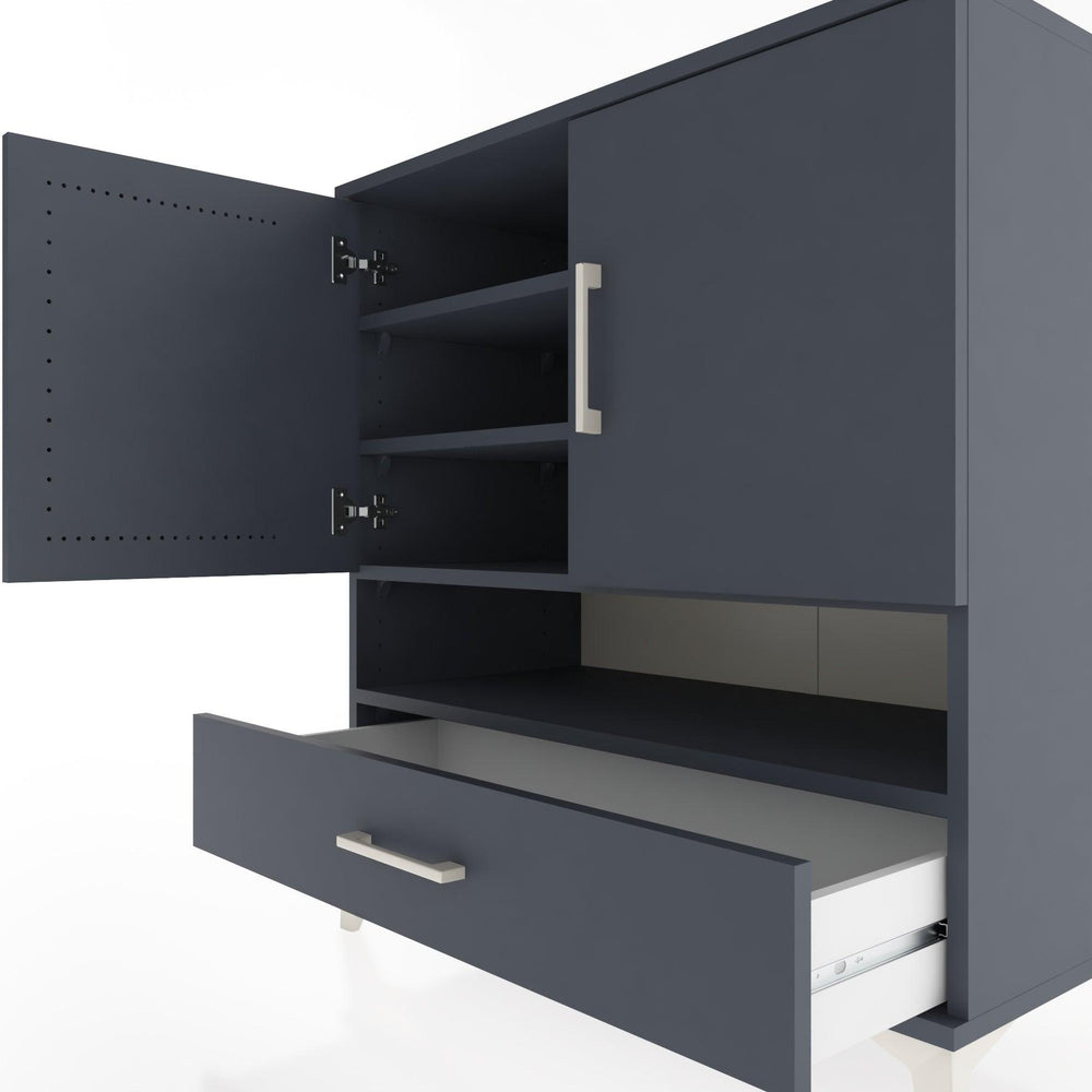 Woodntry Modular Dresser Anthracite 88x44x84 cm Functional F28-2