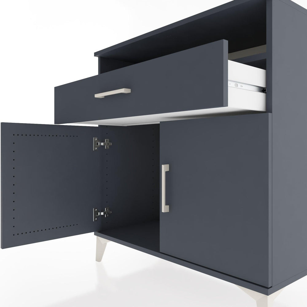 Woodntry Modular Dresser Anthracite 88x44x84 cm Functional F36-2