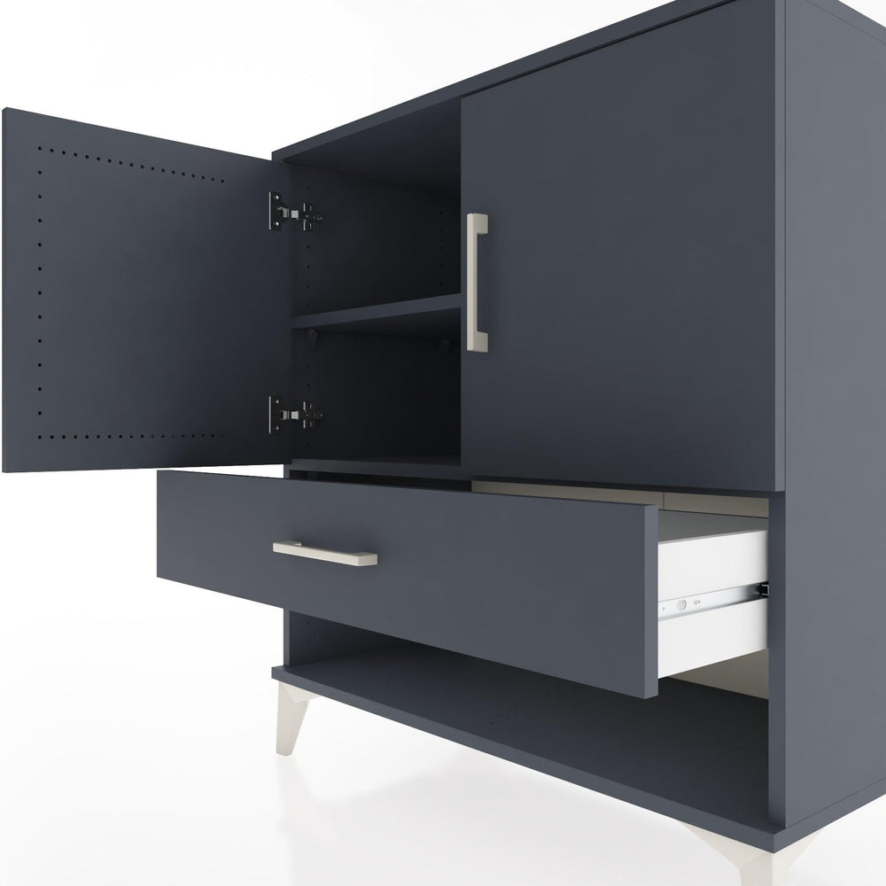 Woodntry Modular Dresser Anthracite 88x44x84 cm Functional F26-2