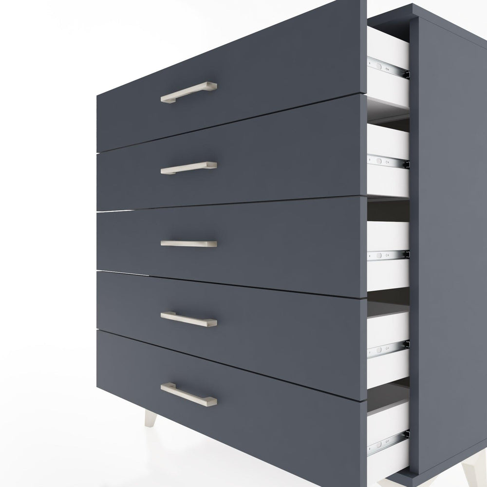 Woodntry Modular Dresser Anthracite 88x30x84 cm Drawer C1-2