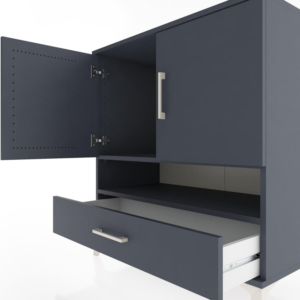 Woodntry Modular Dresser Anthracite 88x44x84 cm Functional F30-2