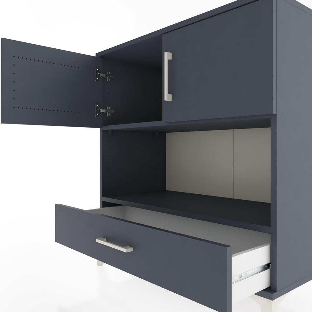 Woodntry Modular Dresser Anthracite 88x44x84 cm Functional F96-2