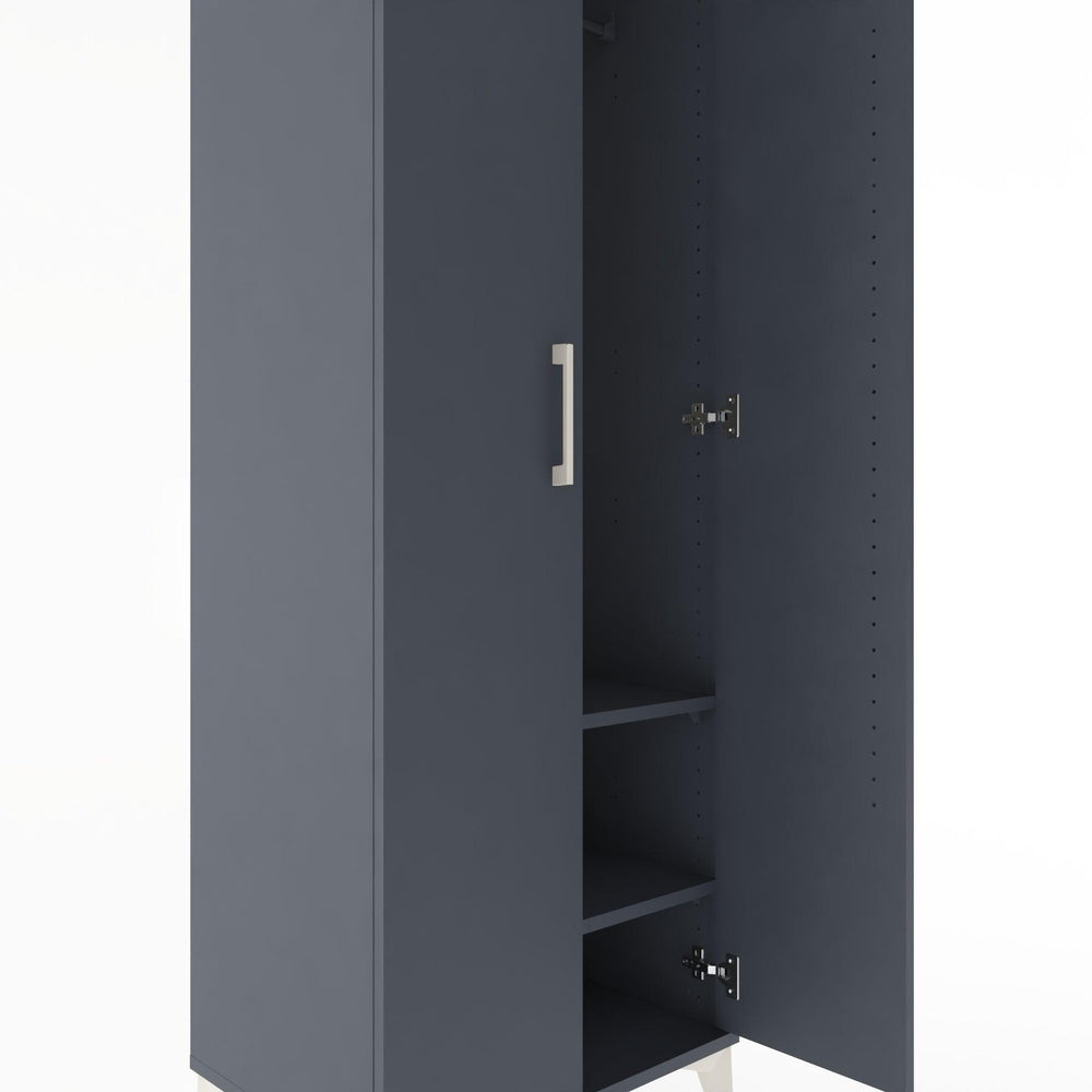 Woodntry Modular Cabinet Anthracite 60x44x170 cm with Cover K31-2