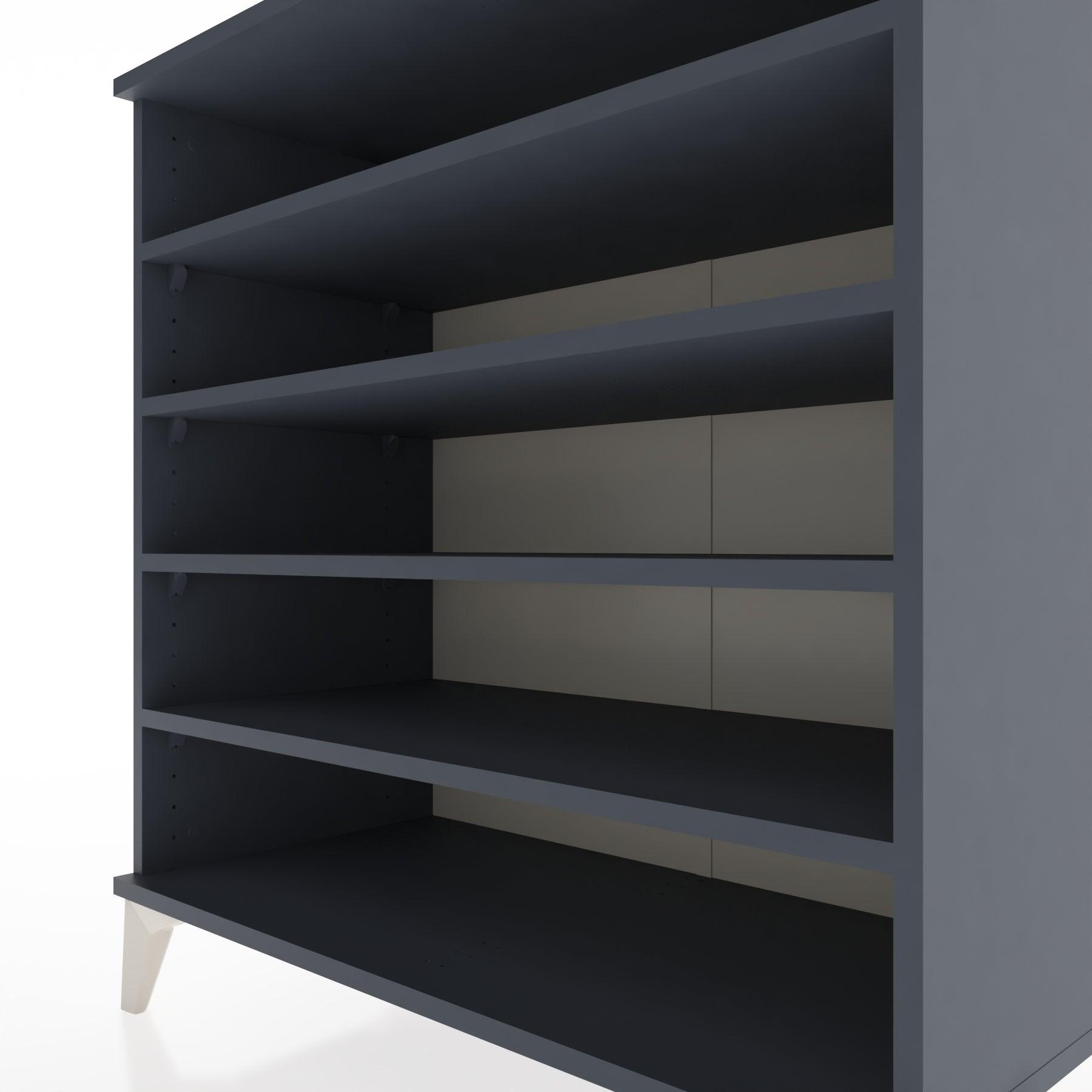 Woodntry Modular Dresser Anthracite 88x44x84 cm Shelf R121-2