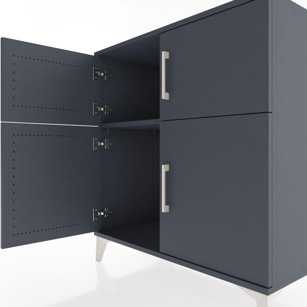 Woodntry Modular Dresser Anthracite 88x44x84 cm Covered K57-2