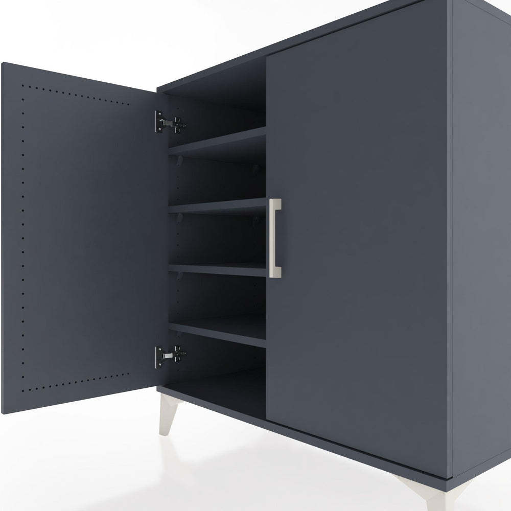 Woodntry Modular Dresser Anthracite 88x44x84 cm with Cover K86-2