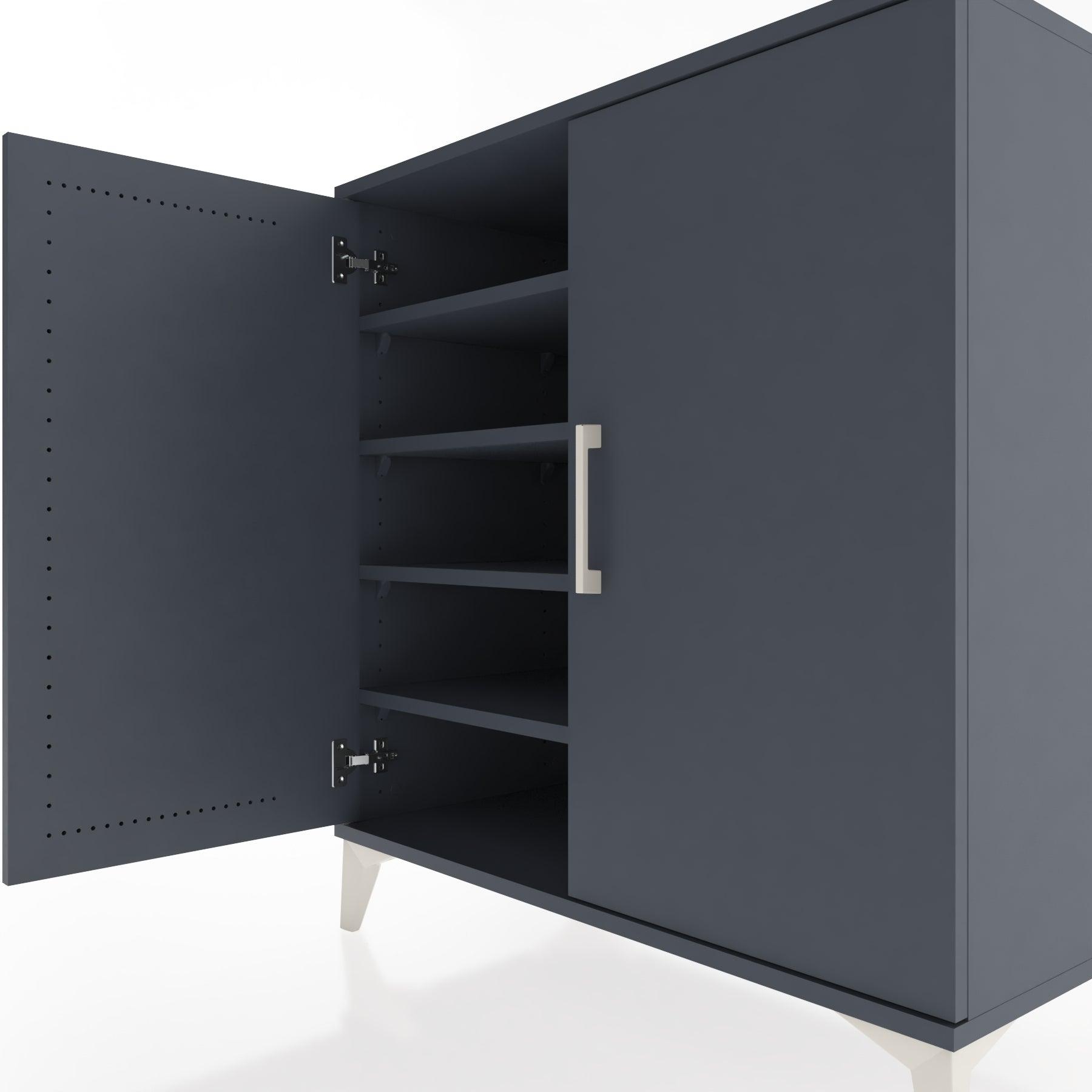 Woodntry Modular Dresser Anthracite 88x44x84 cm with Cover K86-2