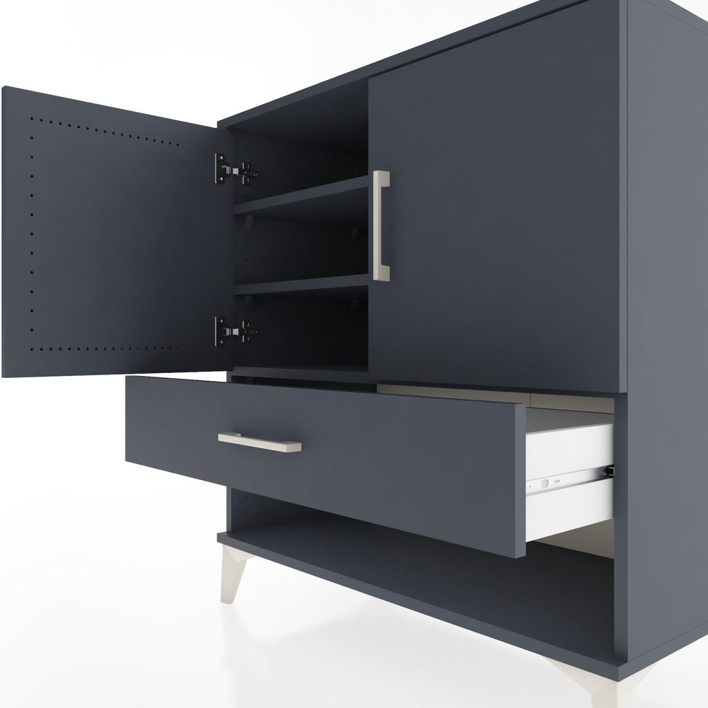 Woodntry Modular Dresser Anthracite 88x44x84 cm Functional F25-2