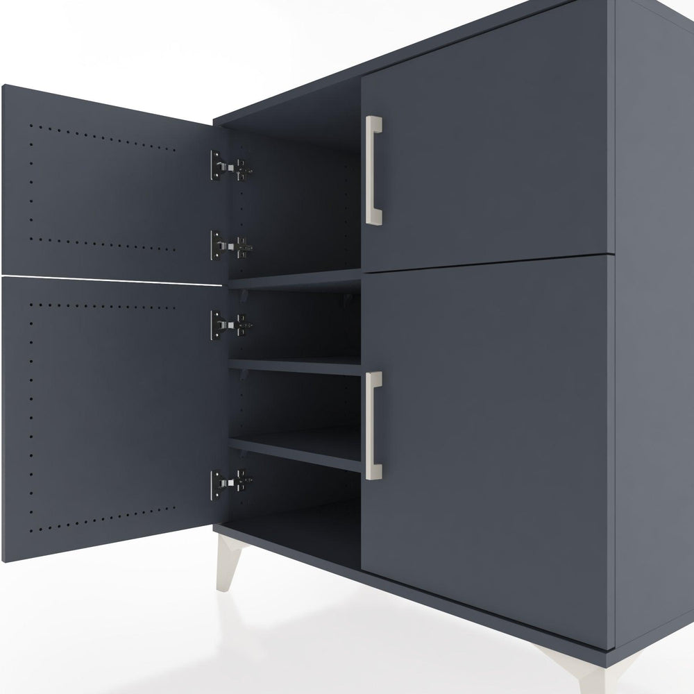 Woodntry Modular Dresser Anthracite 88x44x84 cm Covered K54-2