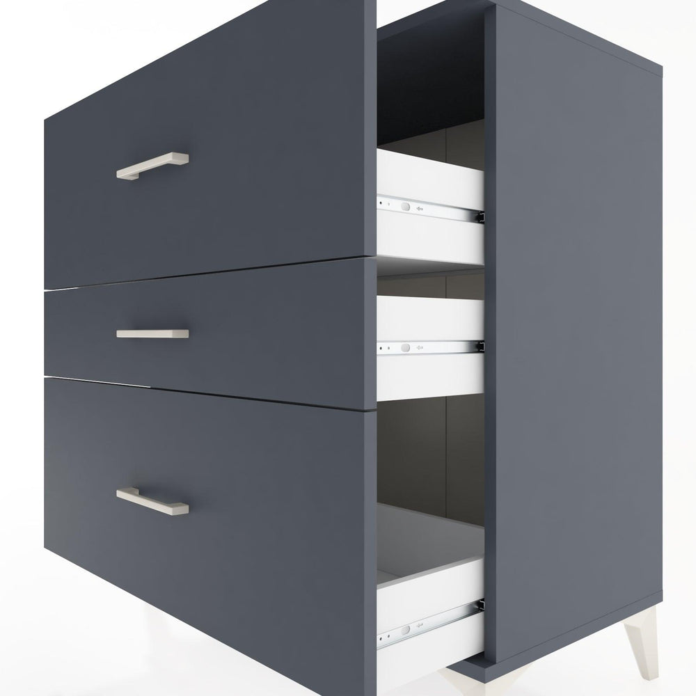 Woodntry Modular Dresser Anthracite 88x44x84 cm Drawer C1-2