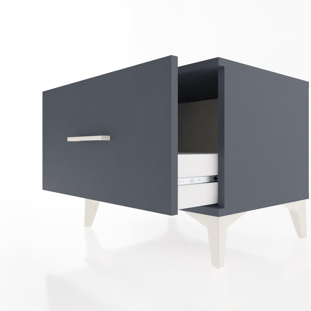 Woodntry Modular Nightstand Anthracite 60x44x68 cm Drawer C1-2