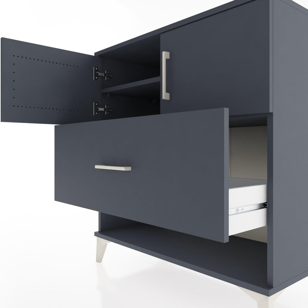 Woodntry Modular Dresser Anthracite 88x44x84 cm Functional F119-2