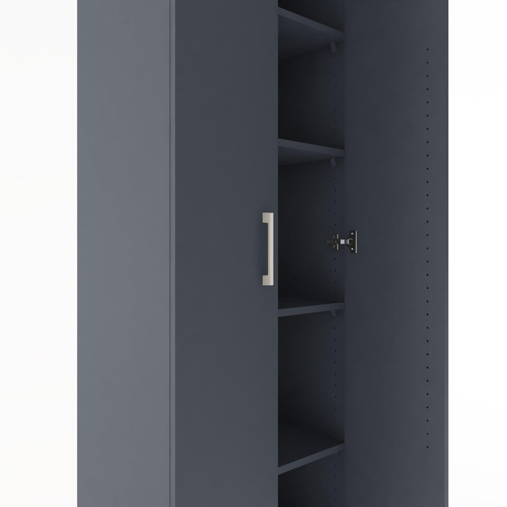 Woodntry Modüler Dolap Antrasit 60x44x170 cm Kapaklı K9-2