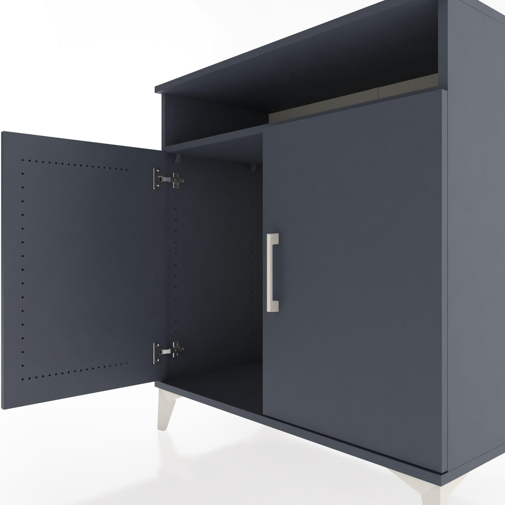 Woodntry Modular Dresser Anthracite 88x44x84 cm with Cover and Shelf KR85-2