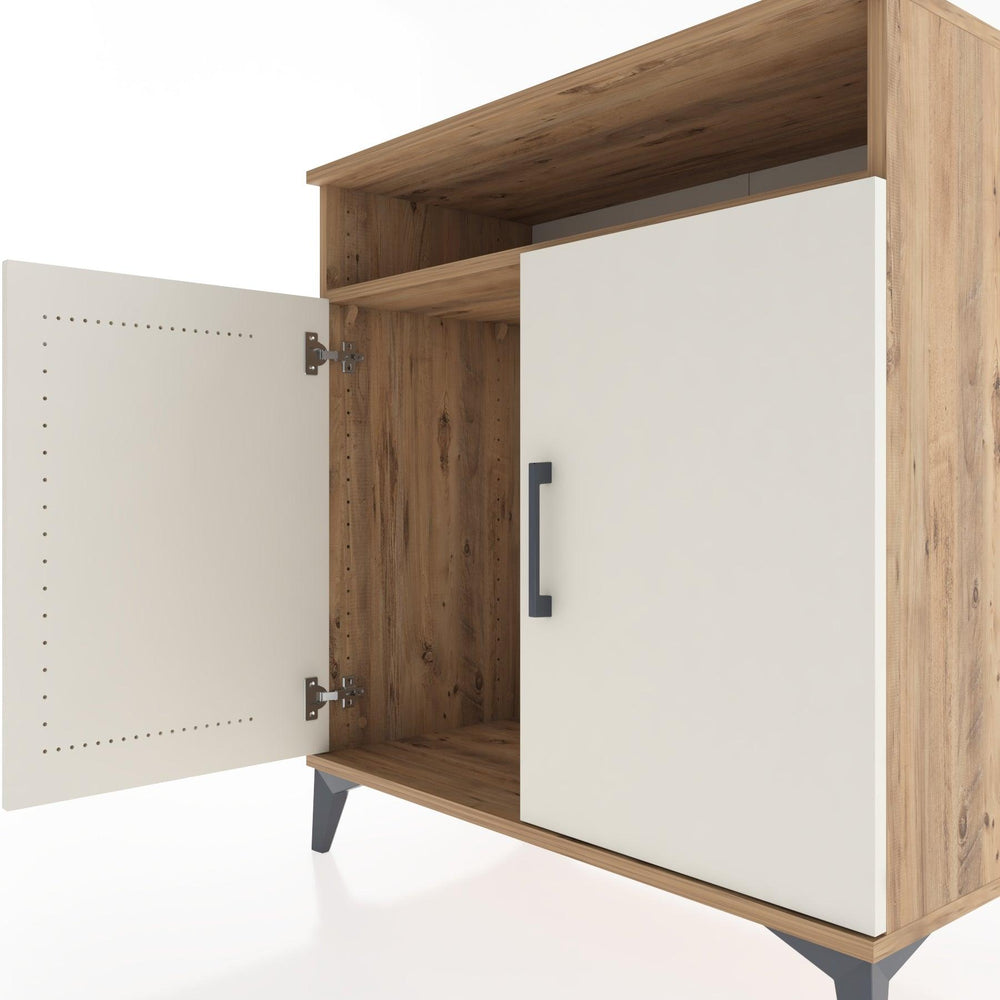 Woodntry Modular Dresser Pine 88x44x84 cm with Cover and Shelf KR85-3