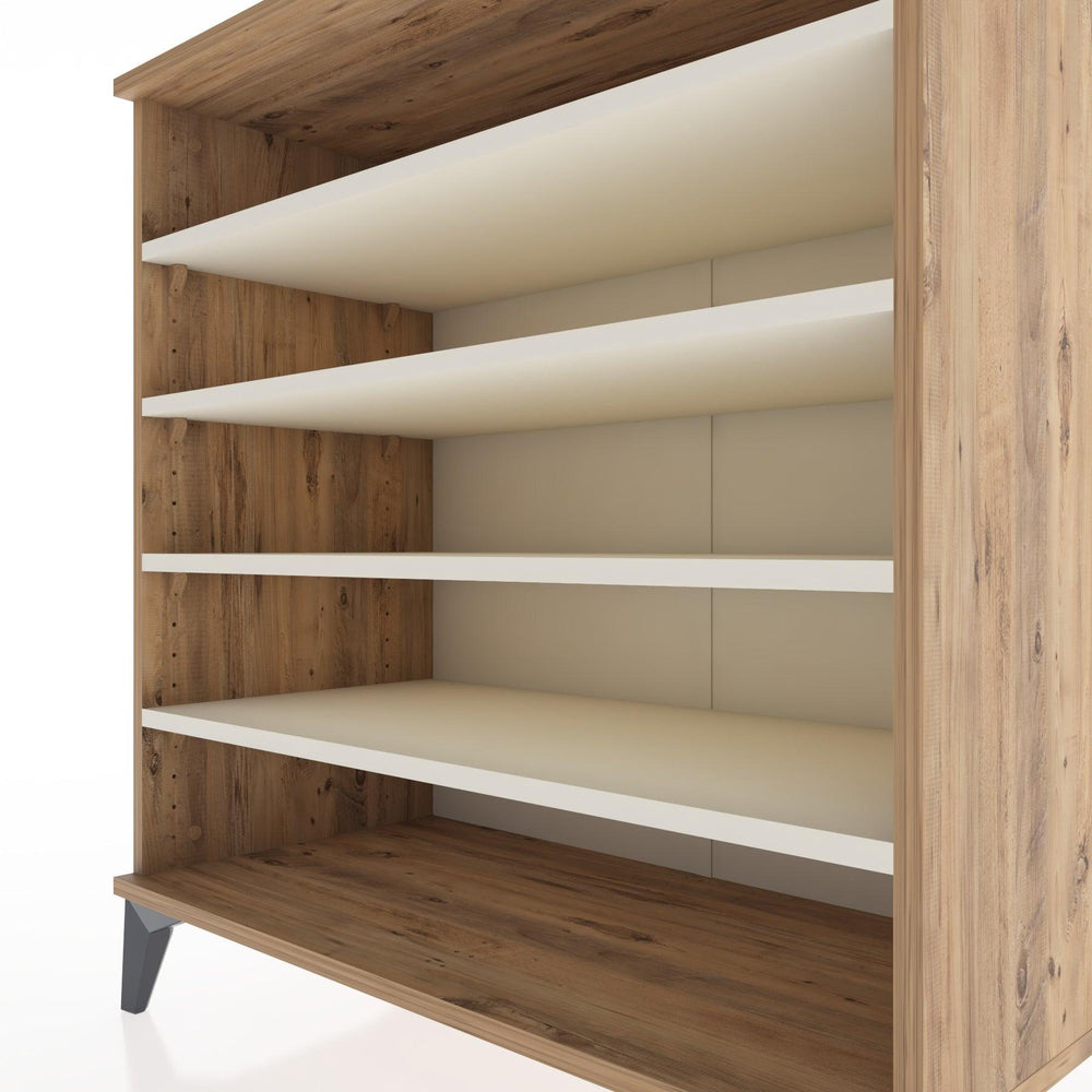 Woodntry Modular Dresser Pine 88x44x84 cm with Shelf R121-3