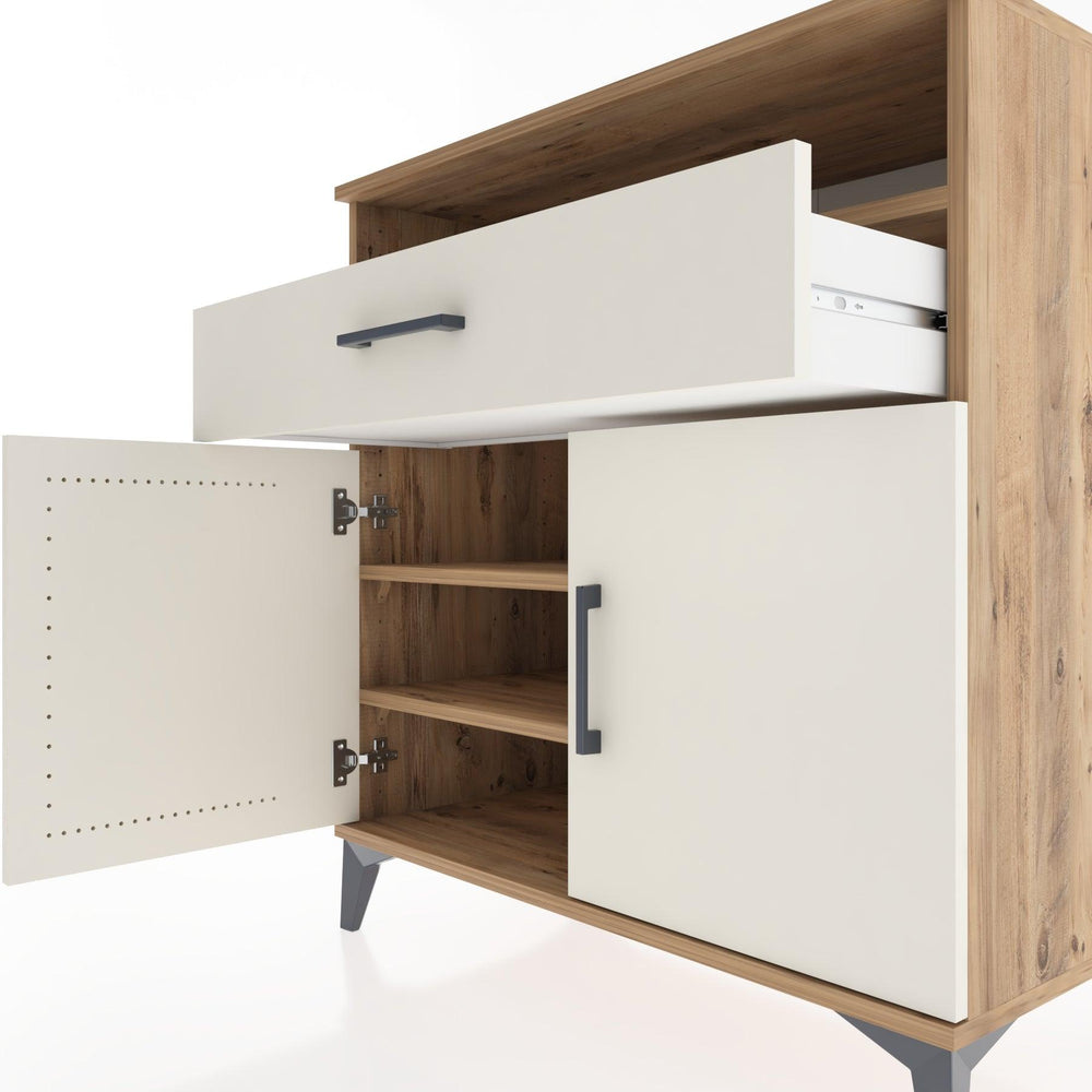 Woodntry Modüler Şifonyer Çam 88x44x84 cm Fonksiyonel F34-3