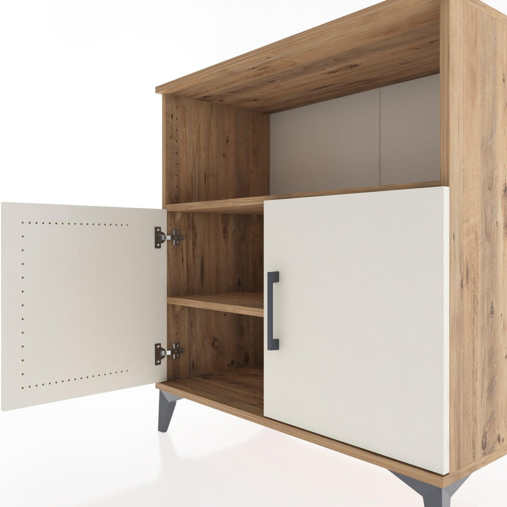 Woodntry Modular Dresser Pine 88x44x84 cm with Cover and Shelf KR41-3