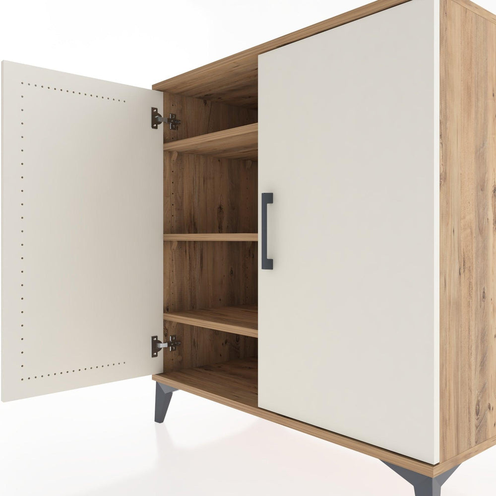 Woodntry Modüler Şifonyer Çam 88x44x84 cm Kapaklı K88-3