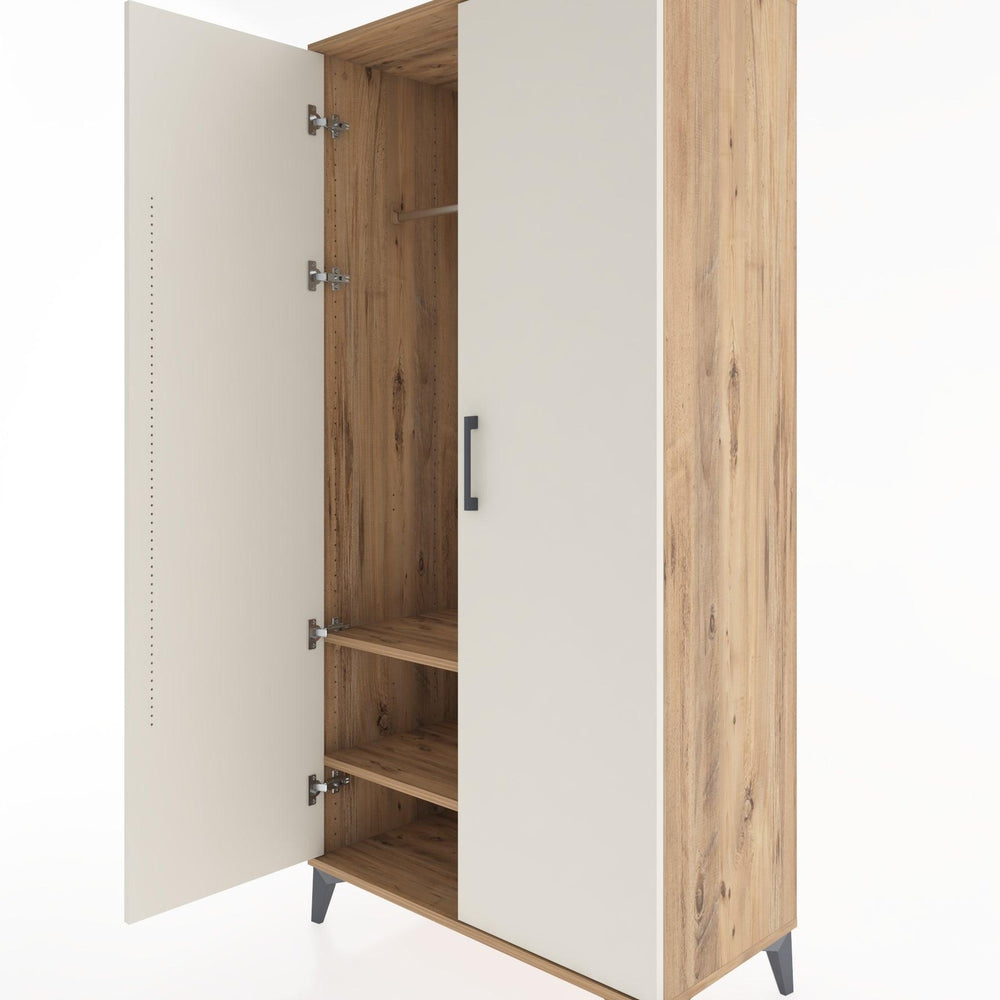 Woodntry Modular Cabinet Pine 88x44x170 cm with Cover K31-3