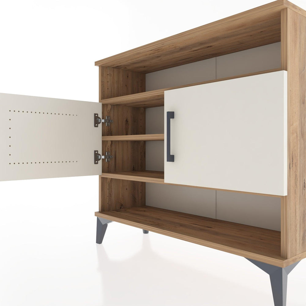 Woodntry Modüler Şifonyer Çekmece ve Kapaklı V3 88x30x68 cm Aytaşı - Woodntry