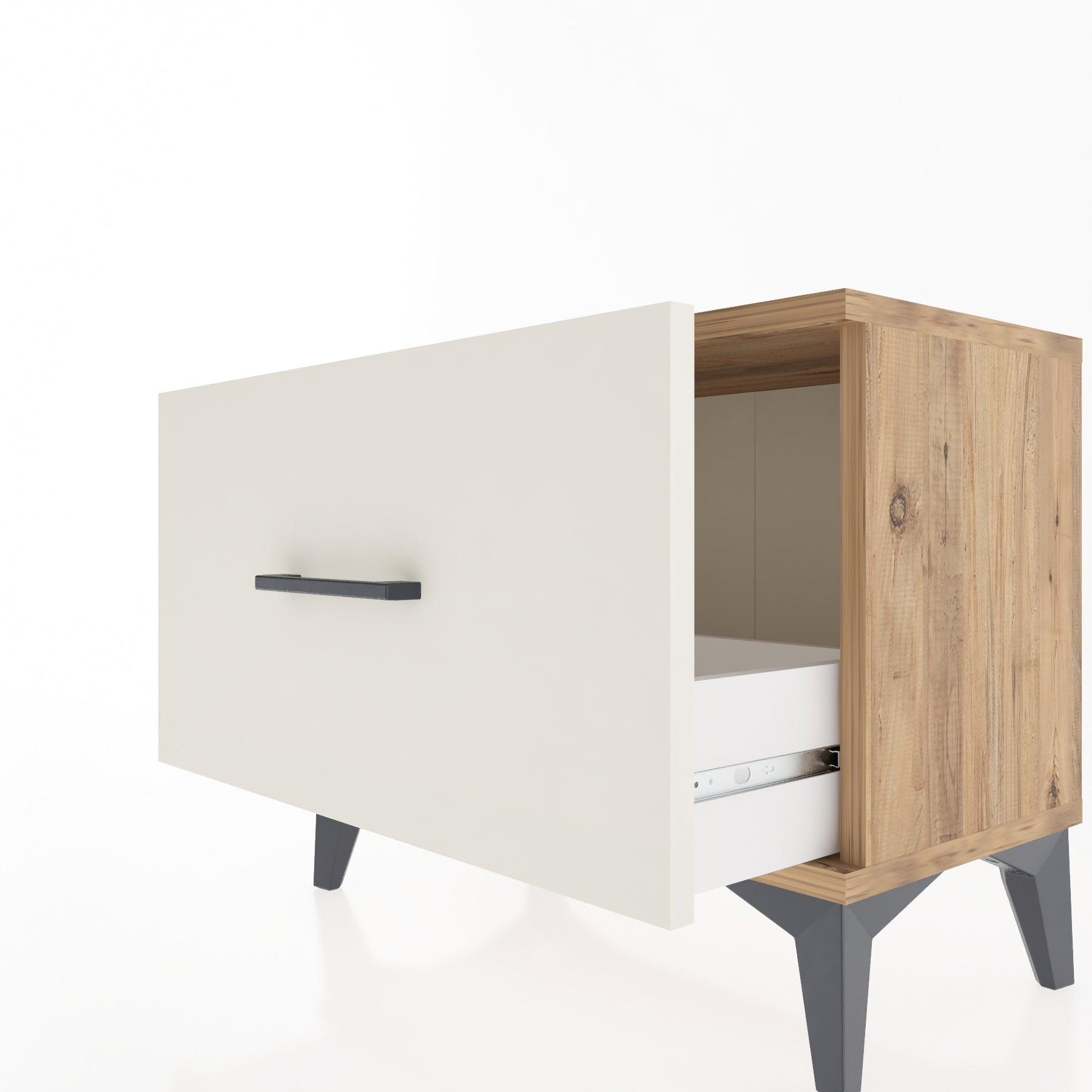 Woodntry Modular Nightstand Pine 60x30x36 cm Drawer C1-3