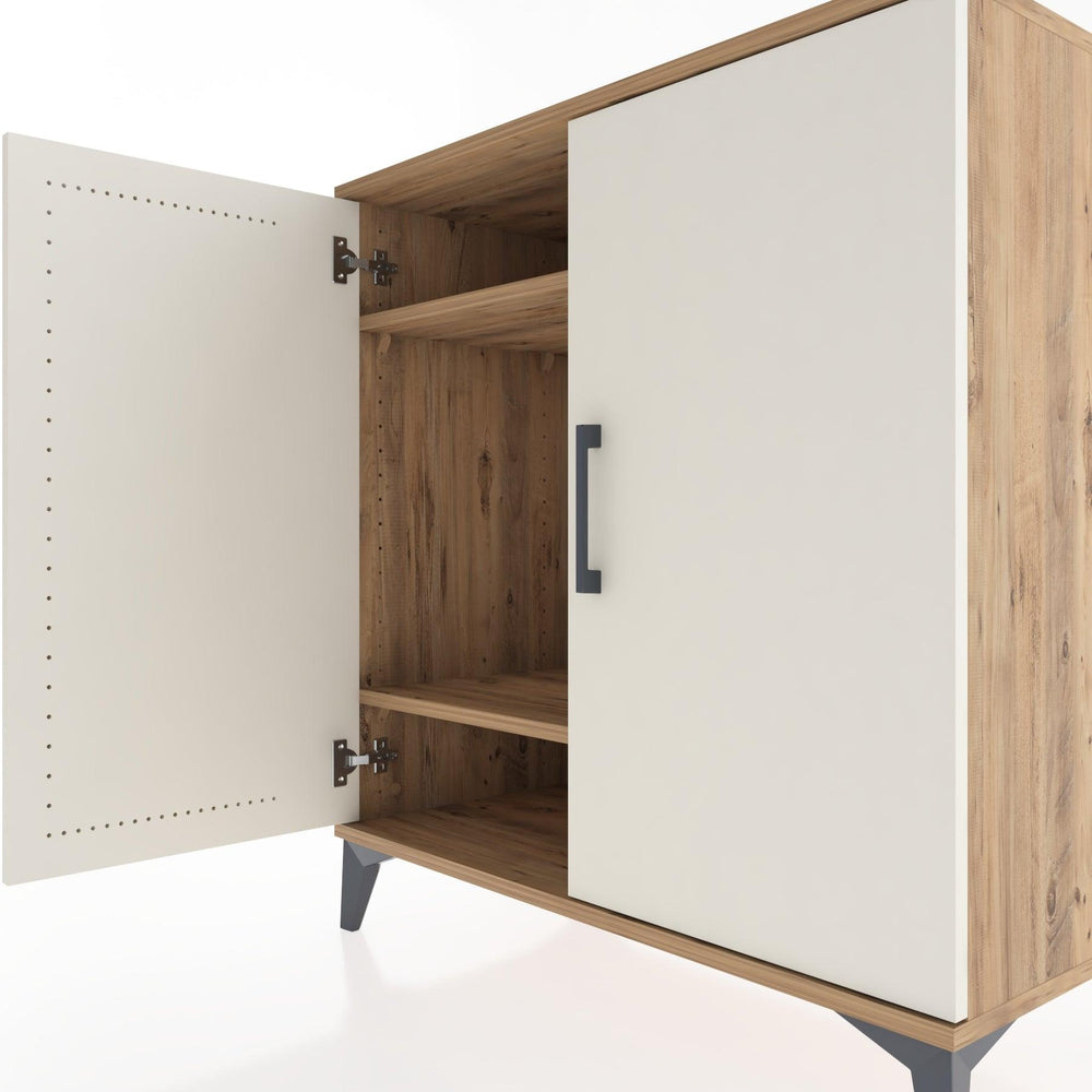 Woodntry Modüler Şifonyer Çam 88x44x84 cm Kapaklı K87-3