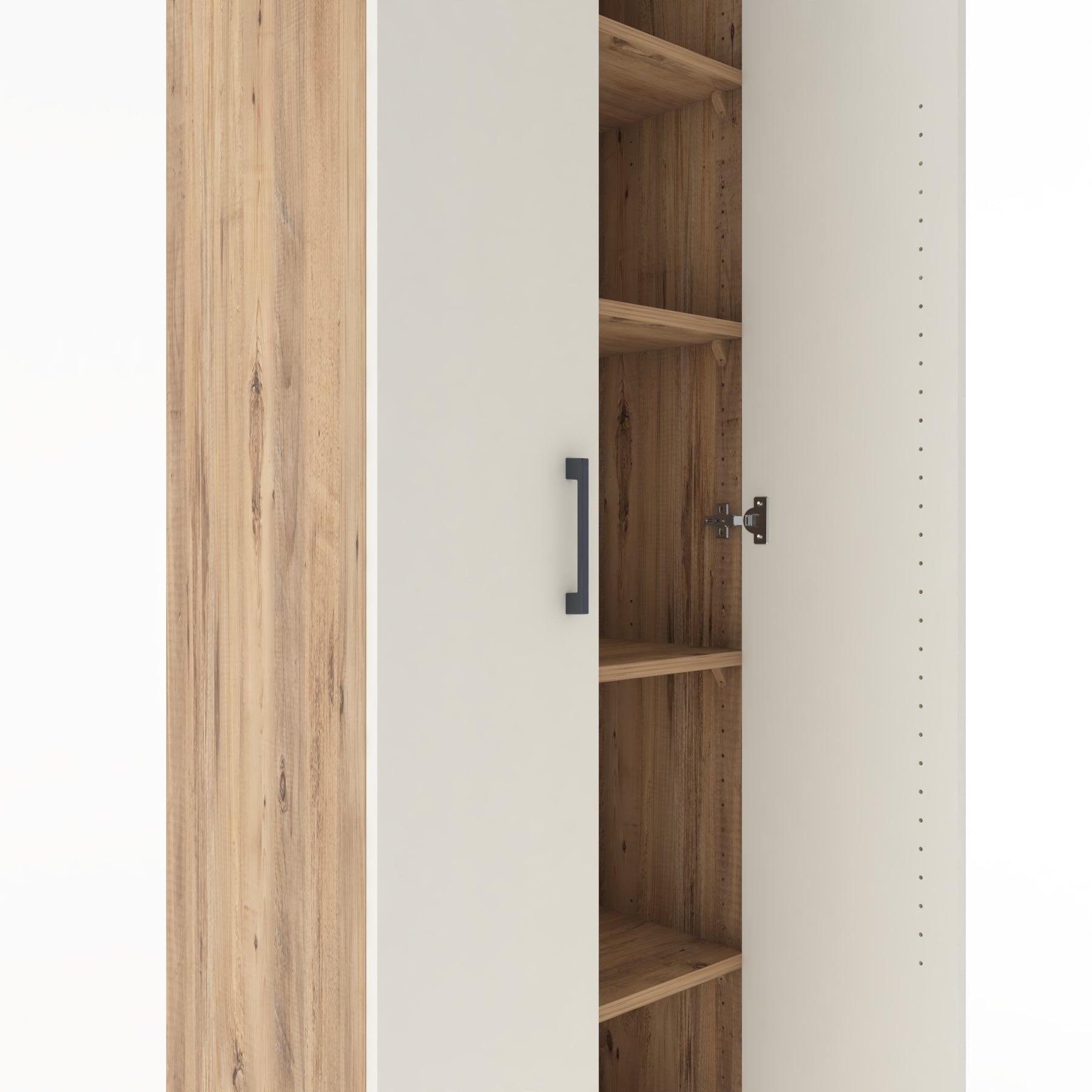 Woodntry Modular Cabinet Pine 60x44x170 cm with Cover K9-3