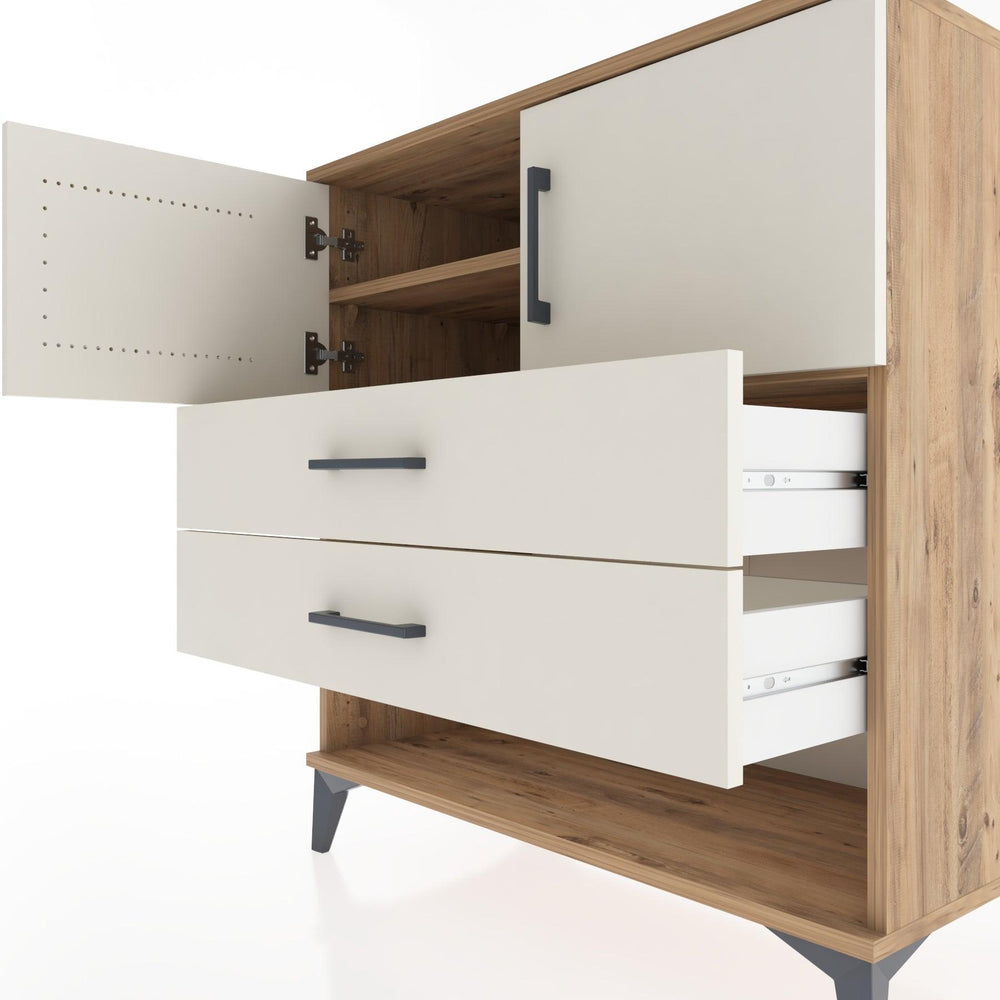 Woodntry Modular Dresser Pine 88x44x84 cm Functional F99-3