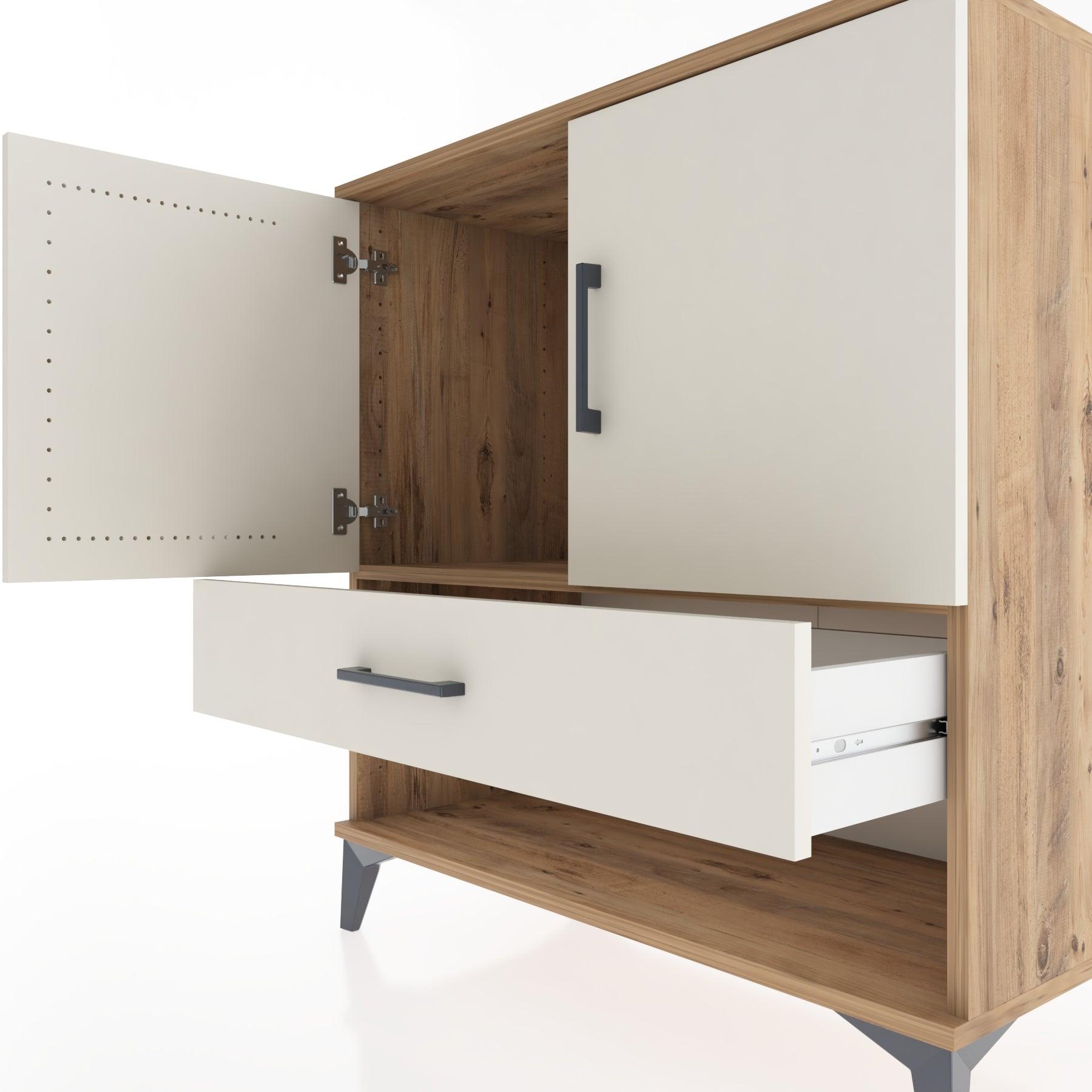 Woodntry Modular Dresser Pine 88x44x84 cm Functional F27-3