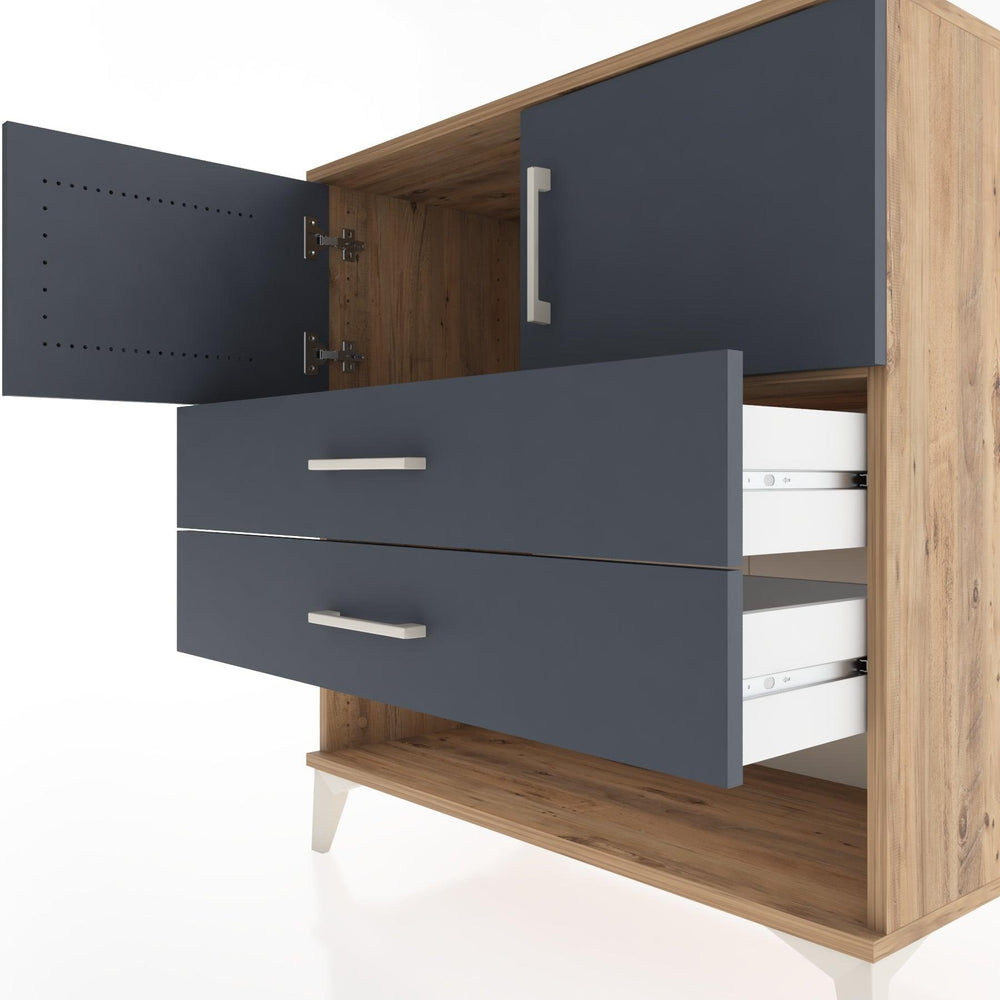 Woodntry Modular Dresser Pine 88x44x84 cm Functional F100-3