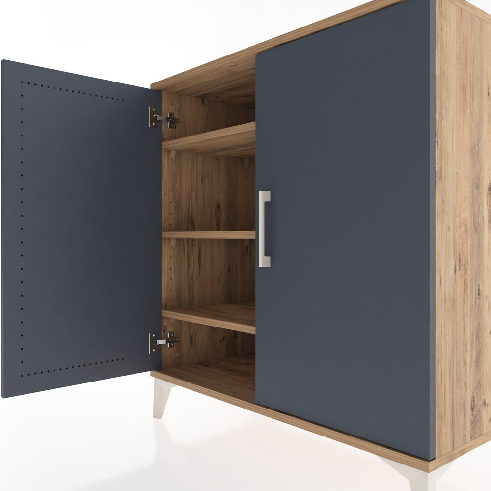 Woodntry Modüler Şifonyer Çam 88x44x84 cm Kapaklı K88-3