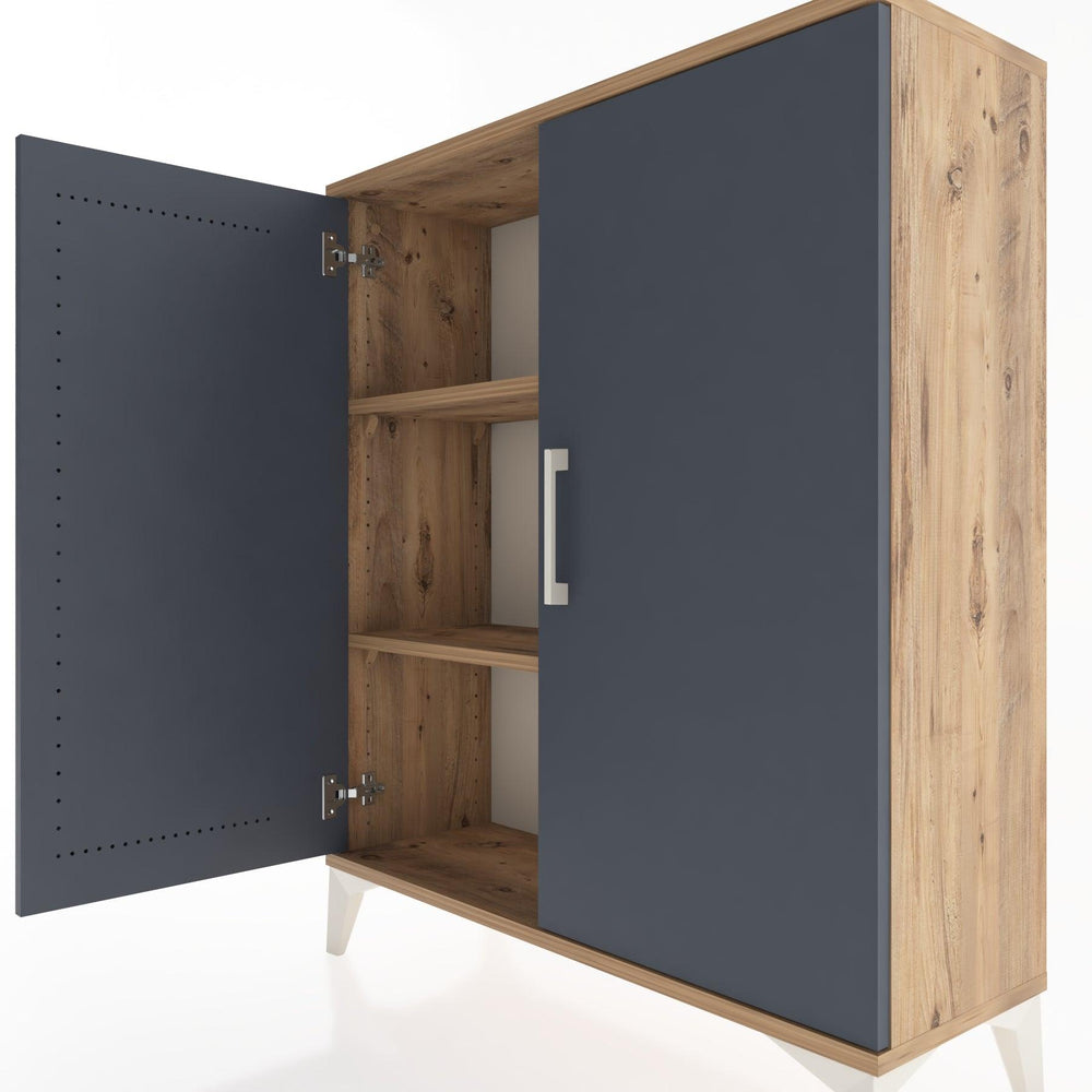 Woodntry Modüler Şifonyer Çam 88x30x94 cm Kapaklı K5-3