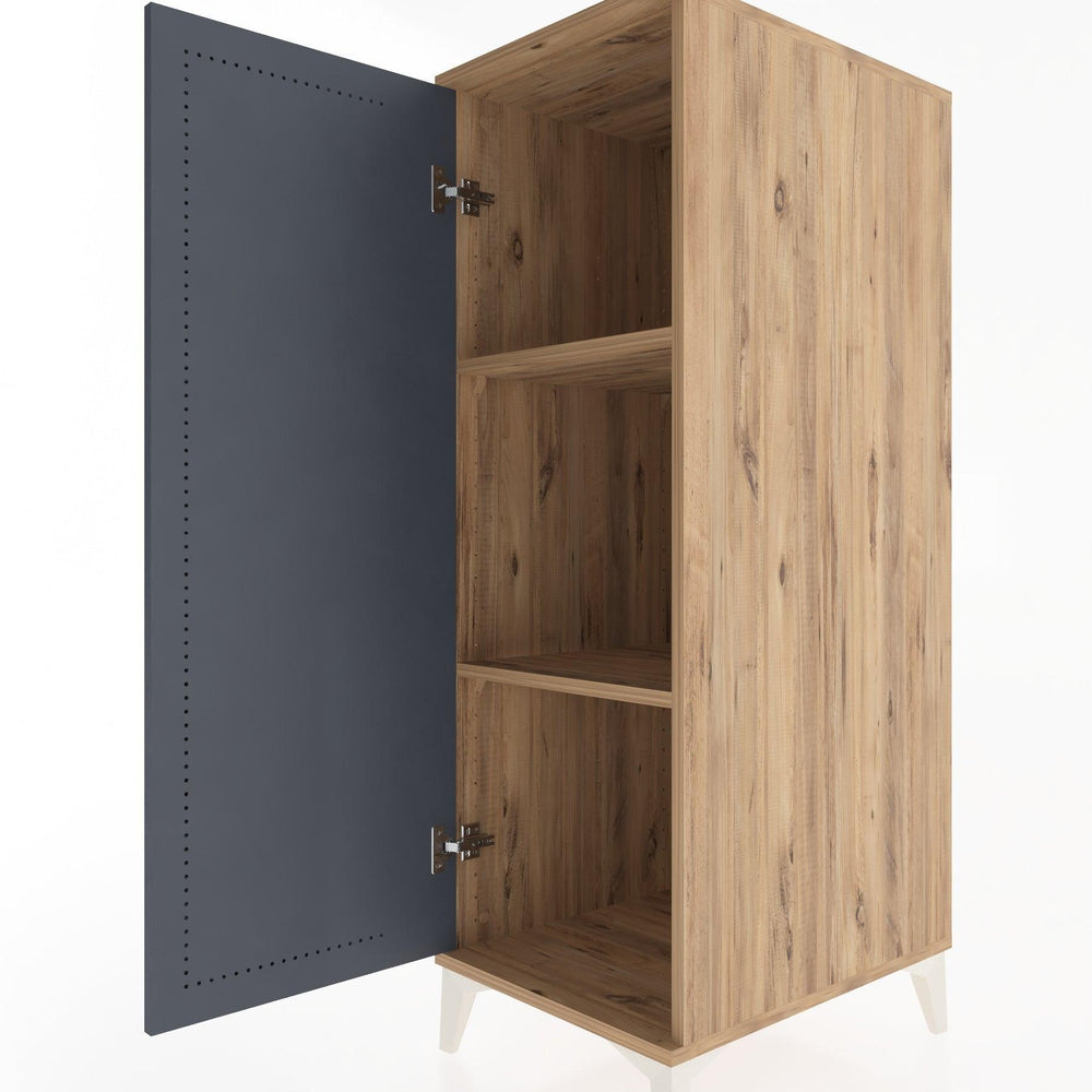 Woodntry Modüler Dolap Çam 44x59x122 cm Kapaklı K1-3