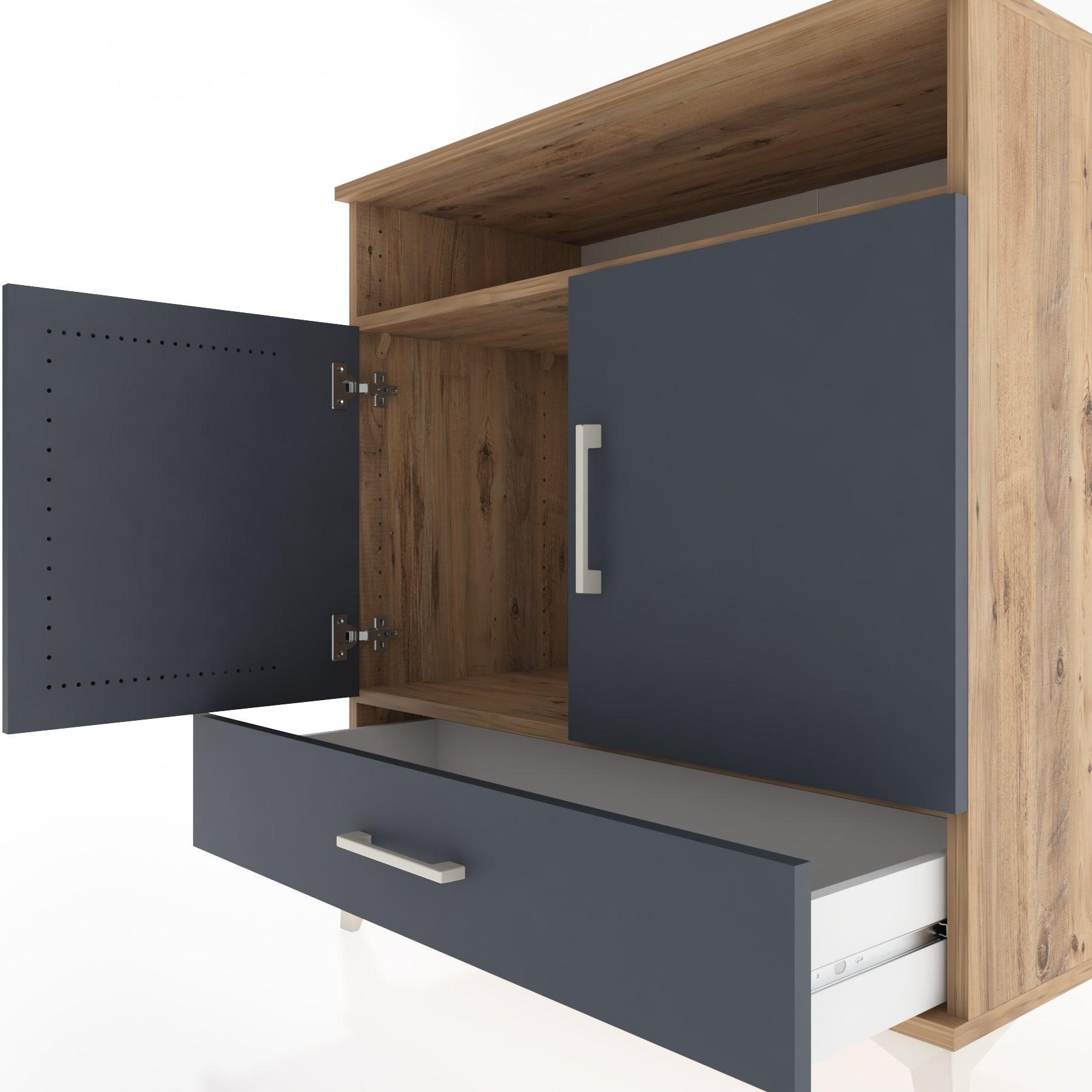 Woodntry Modular Dresser Pine 88x44x84 cm Functional F63-3