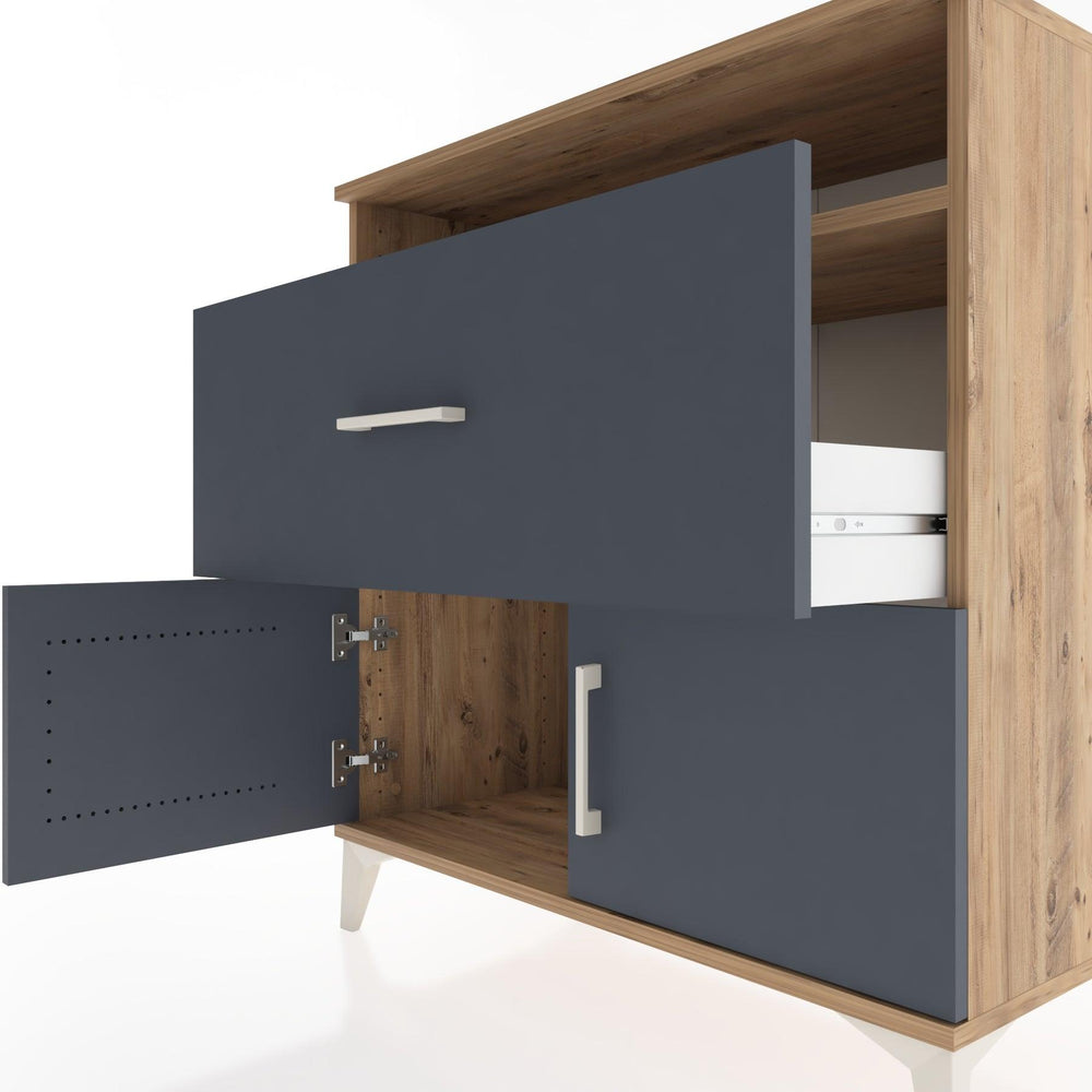 Woodntry Modular Dresser Pine 88x44x84 cm Functional F118-3